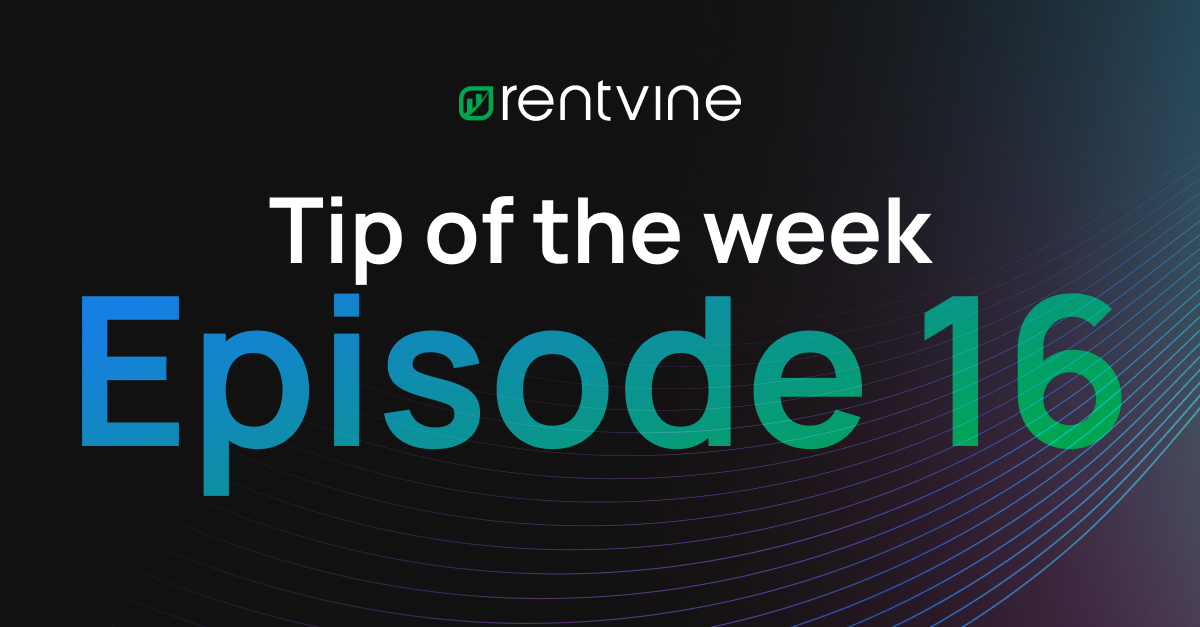 Rentvine tip of the week: Episode 16 - Bulk upload bills